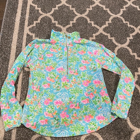 Lilly Pulitzer Sweaters - Disney Lilly P. 1/2 Zip